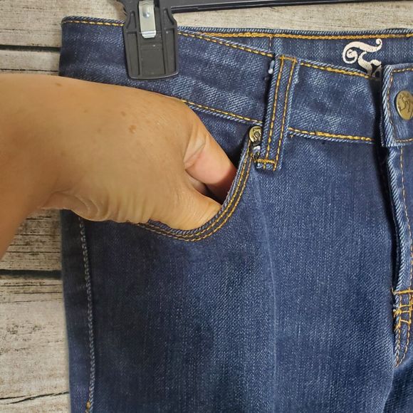 Forever 17 Bootcut Jeans Size 7/8 - Picture 5 of 9